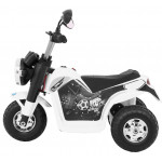 Elektrická motorka - minibike - biela